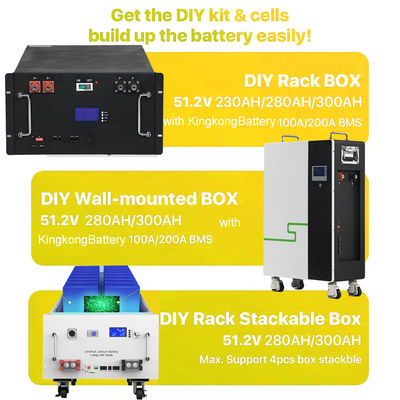 BT ฟังก์ชัน BS 16S 51.2V 100A 200A Smart 48V BMS สําหรับแบตเตอรี่ Lifepo4 และ Rs485 Can Port