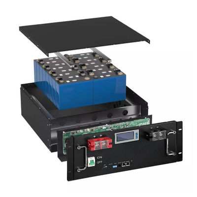 IP55 OEM 48V 100AH แบตเตอรี่ LiFePO4 สําหรับการเก็บพลังงาน 10-20 KWh ระยะกําลังผลิต
