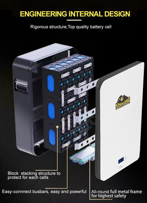 51.2V แบตเตอรี่ลิตยู 48V 340Ah Lipo4 60kW