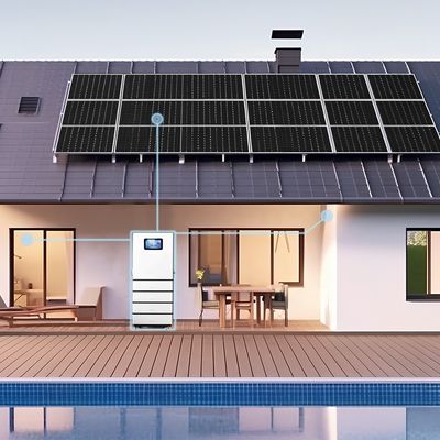 การเชื่อมต่อเครือข่ายไฮบริด แบตเตอรี่เก็บพลังงานที่สมาร์ท 10kw 15kw 20kw 30kw 35kw