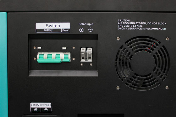ระบบเก็บพลังงานแสงอาทิตย์บ้านขนาด 10kW พร้อมเครื่องผลิตพลังงาน 12v และแบตเตอรี่ลิธีอุตสาหกรรม 48v 200ah