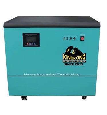 ระบบเก็บพลังงานแสงอาทิตย์บ้านขนาด 10kW พร้อมเครื่องผลิตพลังงาน 12v และแบตเตอรี่ลิธีอุตสาหกรรม 48v 200ah