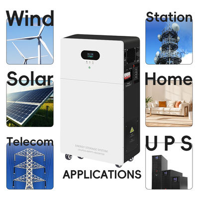 ระยะกําลังผลิต 5-10 kWh ที่มีพลังงานมาก ระบบแบตเตอรี่เก็บพลังงานแสงอาทิตย์ สําหรับใช้นอกเครือ