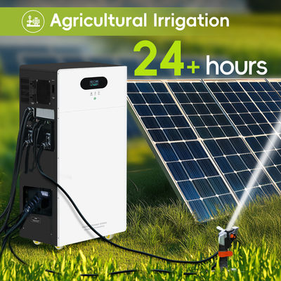 ระยะกําลังผลิต 5-10 kWh ที่มีพลังงานมาก ระบบแบตเตอรี่เก็บพลังงานแสงอาทิตย์ สําหรับใช้นอกเครือ