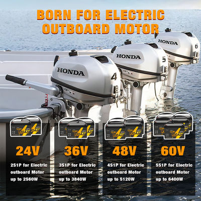 เรือไฟฟ้า ไลฟ์โป4 แบตเตอรี่แพ็ค 12 วอล 24 วอล