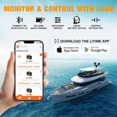 แบตเตอรี่ไอออนลิตยูม Lifepo4