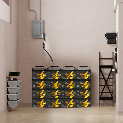 12V 12.8V 24V 48V โวลต์ 100Ah 120Ah 200Ah 300Ah 400Ah ชาร์จใหม่ ไลฟ์โพ 4 วงจรลึก Li แบตเตอรี่ลิตিয়ামไอออน ปิด