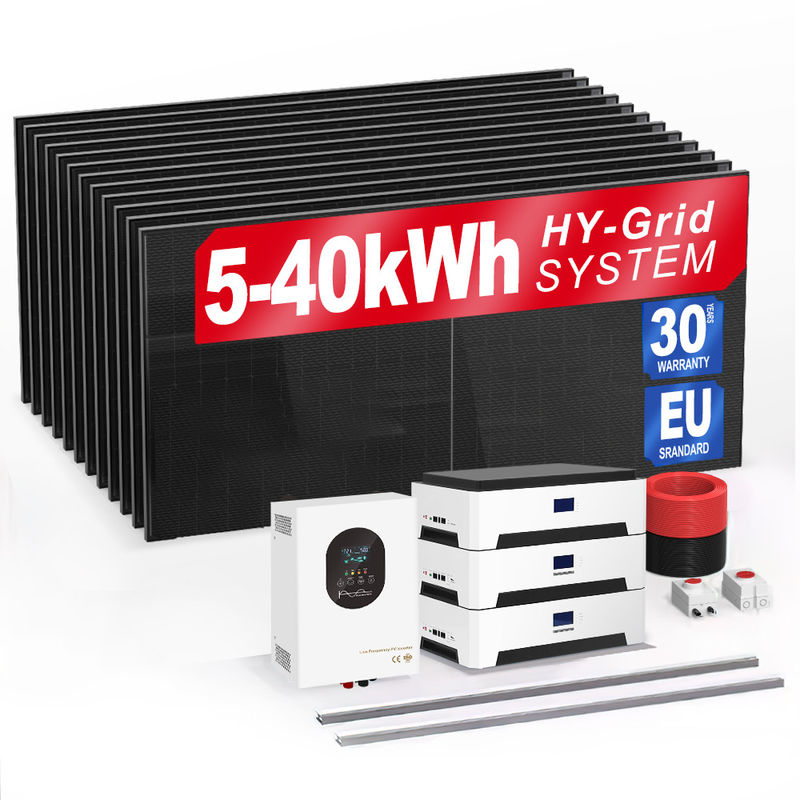 6Kw 10Kw 20Kw 30Kwh โซลารี Off Grid แบตเตอรี่โซลารี เซ็นทรัล