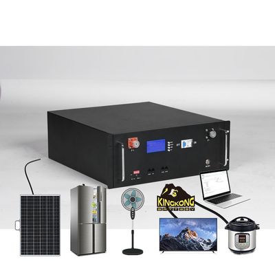 IP55 OEM 48V 100AH แบตเตอรี่ LiFePO4 สําหรับการเก็บพลังงาน 10-20 KWh ระยะกําลังผลิต