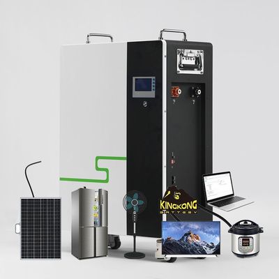 RS232 การสื่อสาร Port OEM พลังงานเก็บพลังงานแสงอาทิตย์ 5kwh 48v 100ah Lifepo4 แบตเตอรี่ติดผนัง