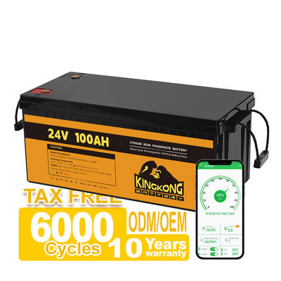 ระยะยาว มีพลังงาน 12.8V 100AH 200Ah 230Ah 300Ah เซลล์เก็บของ แบตเตอรี่ Lifepo4