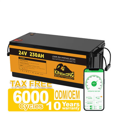 OEM 24V 100AH 200AH 230AH 12V แบตเตอรี่ Li Ion สําหรับระบบแสงอาทิตย์ RV เรือมอเตอร์ไซค์ไฟฟ้า