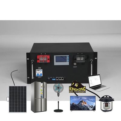 280Ah 51.2V LiFePO4 แบตเตอรี่ลิธีียมแสงอาทิตย์ สําหรับระบบพลังงานแสงอาทิตย์ในบ้าน 15kwh OEM