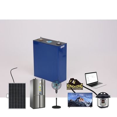 100AH 3.2V 1.5kg น้ําหนัก Lifepo4 เซลล์พริสมาติกสําหรับการเก็บพลังงานแสงอาทิตย์ RV
