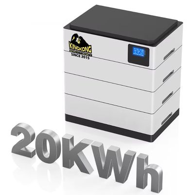 OEM ระบบเก็บพลังงานแสงอาทิตย์บ้าน 48V 51.2V 400AH 20KWh แบตเตอรี่ LiFePO4