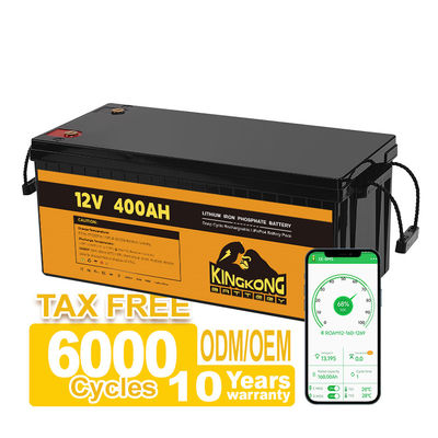 แพคเกจแบตเตอรี่ลิธีียมความจุสูง 12V 200Ah 300Ah 400Ah สําหรับการเก็บพลังงานแสงอาทิตย์