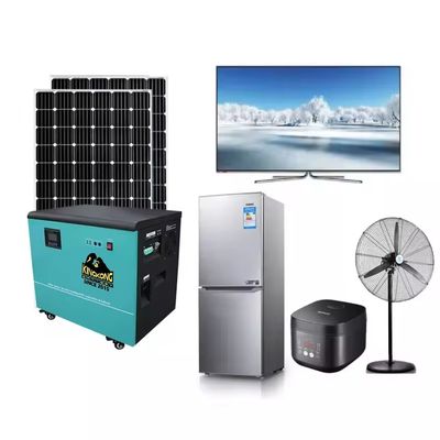 ระบบเก็บพลังงานแสงอาทิตย์บ้านขนาด 10kW พร้อมเครื่องผลิตพลังงาน 12v และแบตเตอรี่ลิธีอุตสาหกรรม 48v 200ah