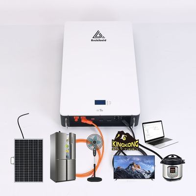 Off Grid Home Energy Storage 48V 200ah 10Kwh 12v 300ah แบตเตอรี่ไอออนลิตিয়াম Li-ion พร้อม WIFI
