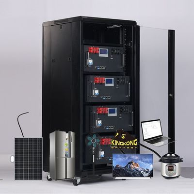ขนาดที่กําหนดเอง 48v Rack Mount แบตเตอรี่ลิตยูม สําหรับบ้าน Rack Solar Energy Storage Solution