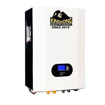 48V 200Ah พลังงาน พลังงาน แบตเตอรี่ติดผนัง 10KWH สําหรับเชื่อมต่อเครือข่ายไฮบริด