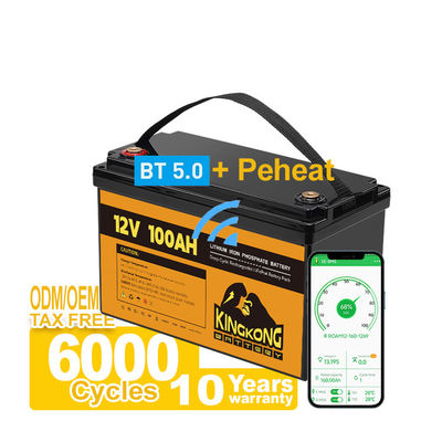 110/120/220/230V ความดันออก 12.8V 100Ah 200Ah 300Ah แบตเตอรี่ไอออนลิธีม LFP
