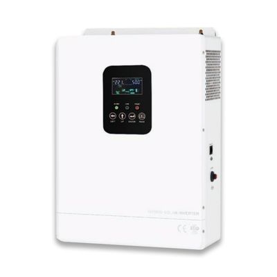 24V 48V Pure Sine Wave Hybrid Solar Inverter 4 6KW 7KW 8KW 10KW การออกแบบคู่ 420*310*110M