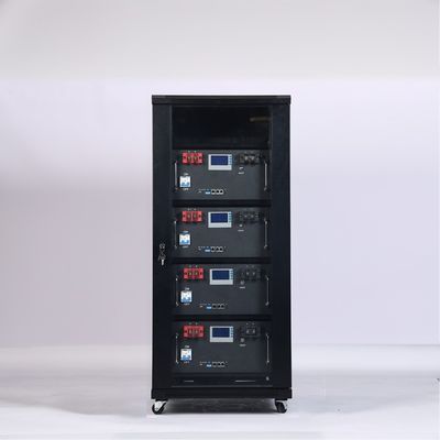 51.2V 100Ah LiFePO4 แบตเตอรี่เก็บพลังงานสําหรับกระจกพลังงานแสงอาทิตย์ 19 นิ้ว 10
