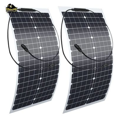 OEM แผนแสงอาทิตย์ยืดหยุ่น 200W ขนาดแผ่น 1590x710x2mm 100W 210W 310W 410W 525W